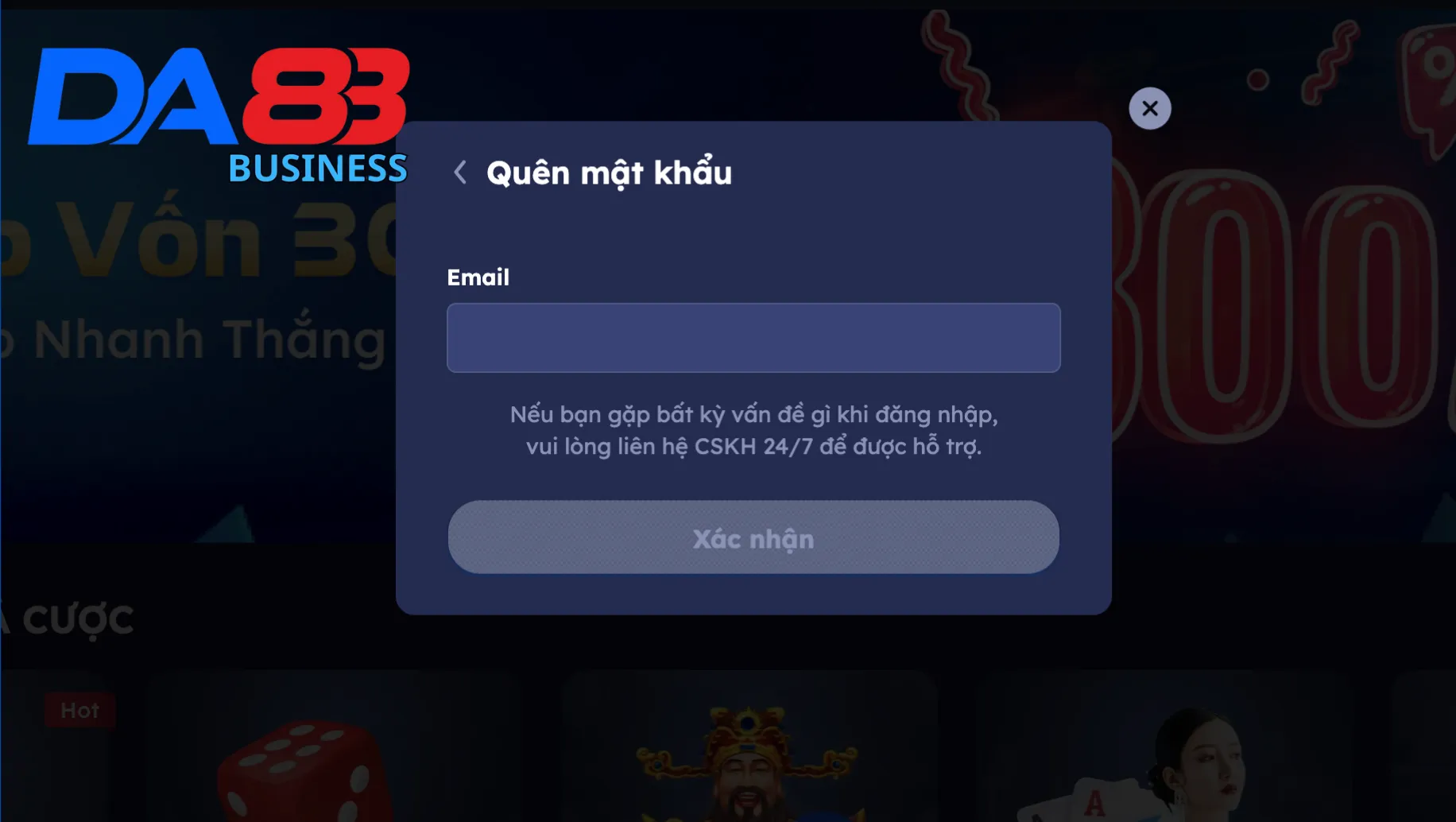 Những câu hỏi thường gặp khi đăng nhập Da88