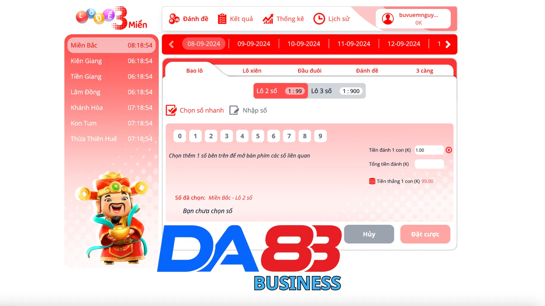 Cách soi cầu lô đề Da88 siêu chuẩn