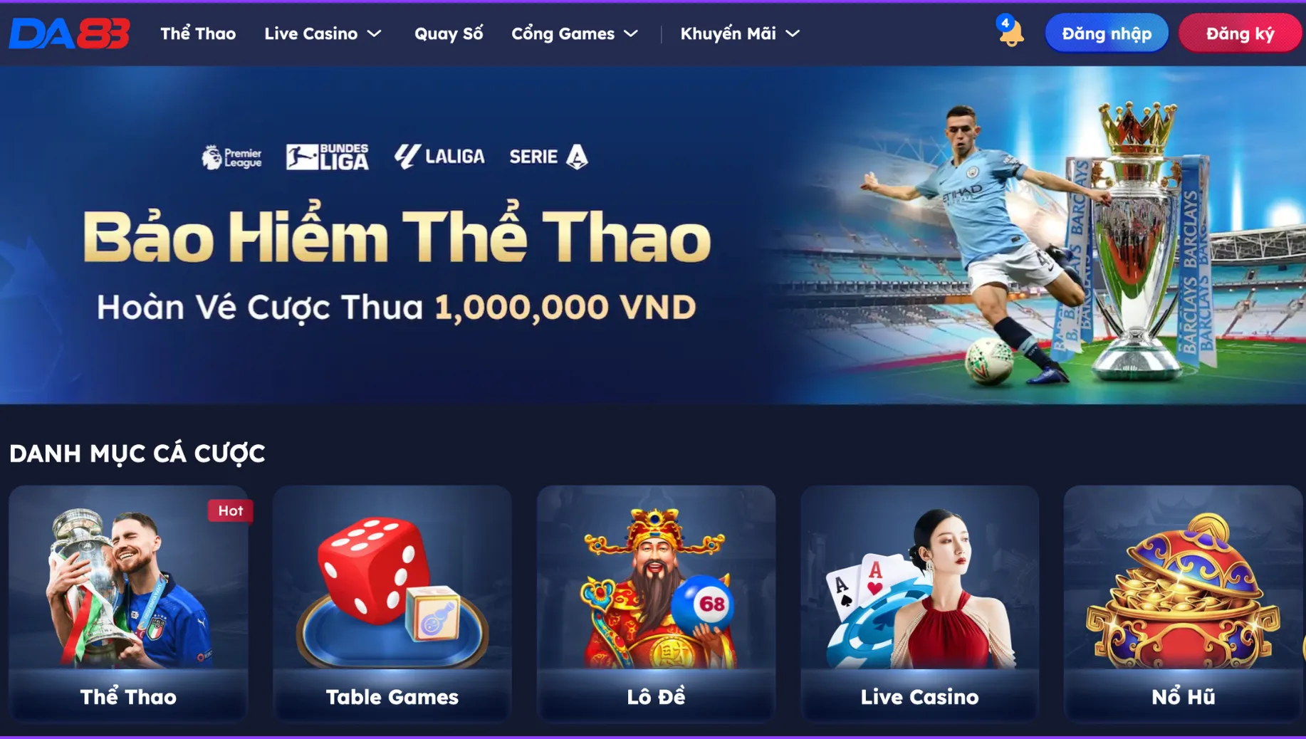 Giới thiệu về nhà cái DA88