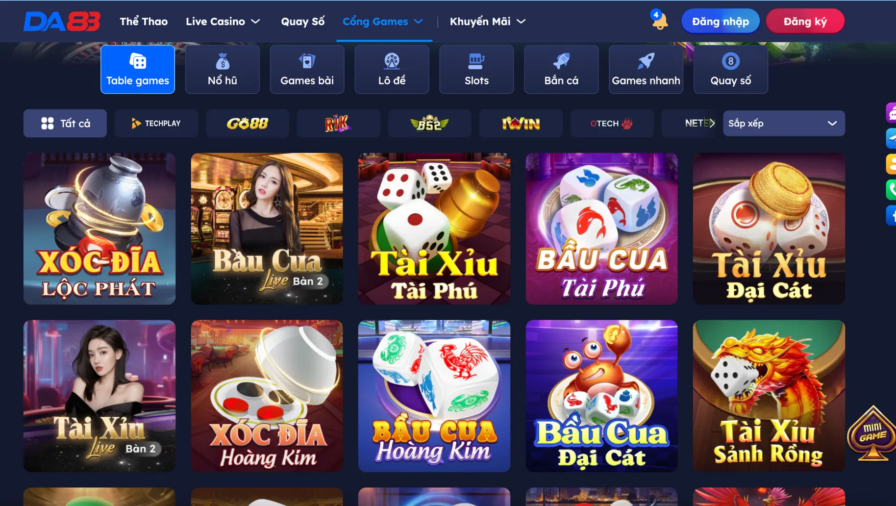 Mục tiêu và xứ mệnh của nhà cái Da88